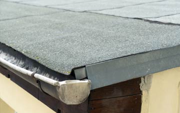 repair or replace Huxter flat roofing?